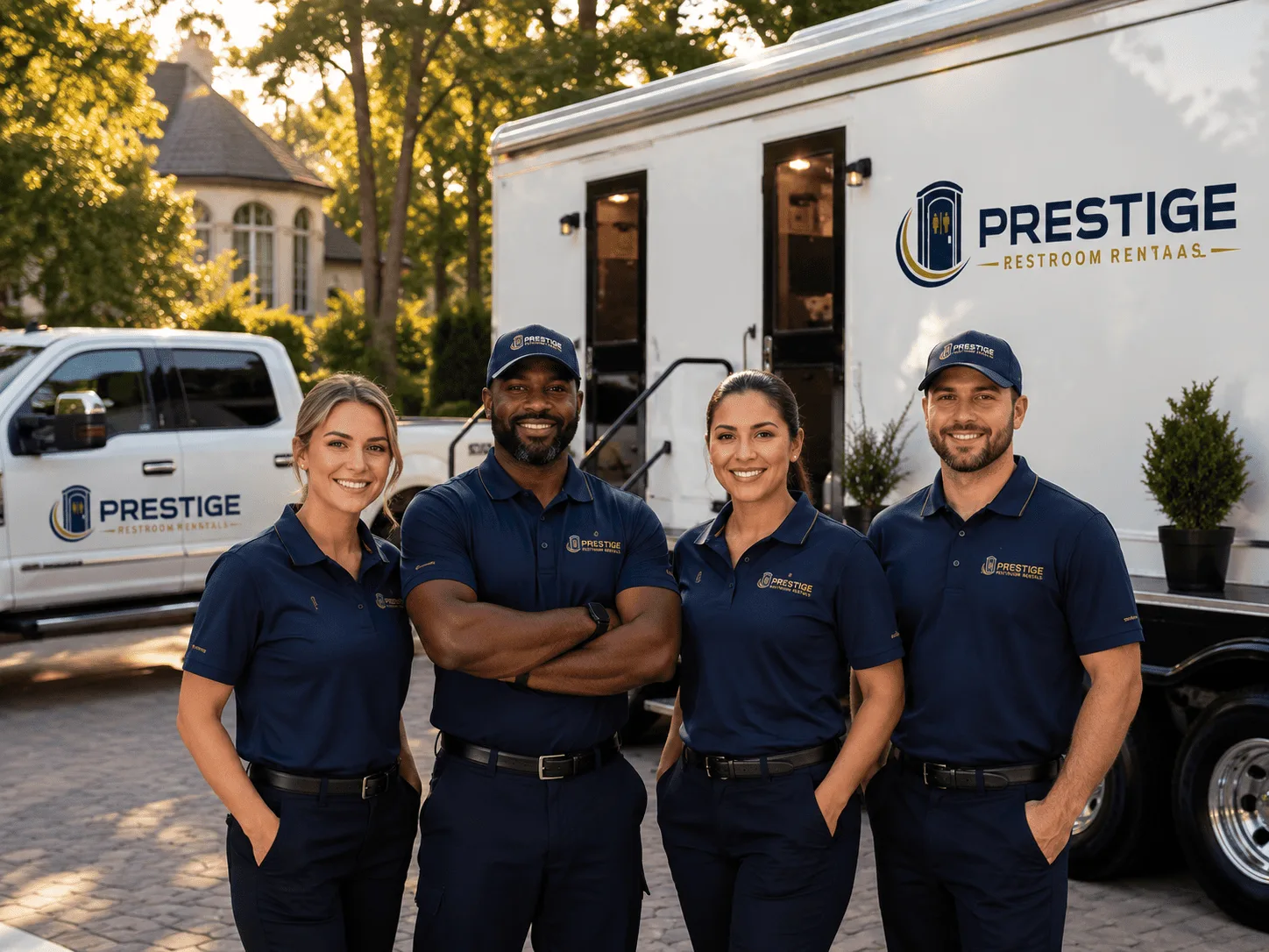 Trusted Luxury Portable Restrooms company in Cumberland, OH
